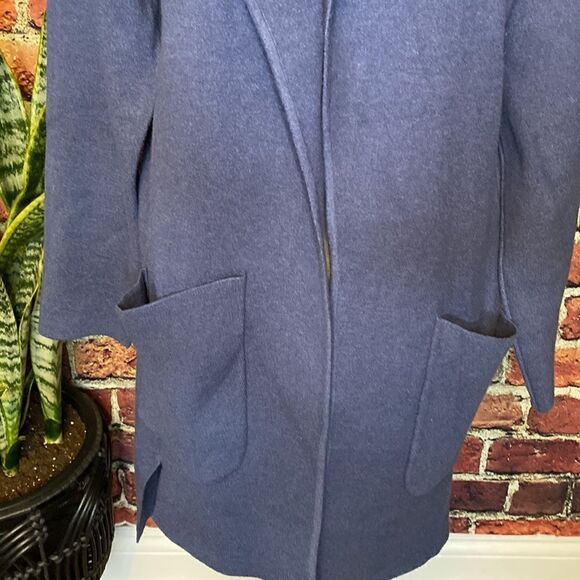 Sioni Athleisure Light Blue Soft Cozy Open Cardigan with Pockets Size M - Picture 8 of 11